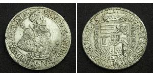 1 Thaler 神圣罗马帝国 (962 - 1806) 銀 斐迪南二世 (神圣罗马帝国) (1578 -1637)