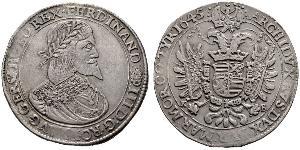 1 Thaler 神圣罗马帝国 (962 - 1806) 銀 斐迪南三世 (神圣罗马帝国) (1608-1657)