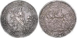 1 Thaler 神圣罗马帝国 (962 - 1806) 銀 