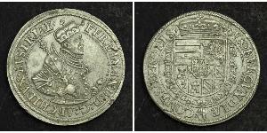 1 Thaler 神圣罗马帝国 (962 - 1806) 銀 斐迪南二世 (神圣罗马帝国) (1578 -1637)