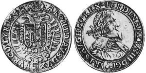 1 Thaler 神圣罗马帝国 (962 - 1806) 銀 