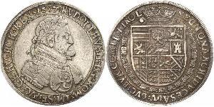1 Thaler 神圣罗马帝国 (962 - 1806) 銀 鲁道夫二世 (神圣罗马帝国) (1552 - 1612)