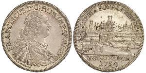 1 Thaler 神圣罗马帝国 (962 - 1806) 銀 弗朗茨一世 (神圣罗马帝国) (1708 - 1765)