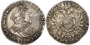 1 Thaler 神圣罗马帝国 (962 - 1806) 銀 斐迪南三世 (神圣罗马帝国) (1608-1657)