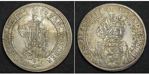 1 Thaler 神圣罗马帝国 (962 - 1806) 銀 