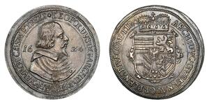 1 Thaler 神圣罗马帝国 (962 - 1806) 銀 Leopold V, Archduke of Austria (1586 – 1632)