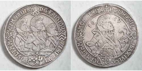 1 Thaler 神圣罗马帝国 (962 - 1806) 銀 