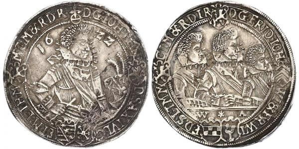 1 Thaler 神圣罗马帝国 (962 - 1806) 銀 