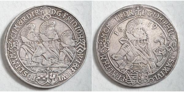 1 Thaler 神圣罗马帝国 (962 - 1806) 銀 