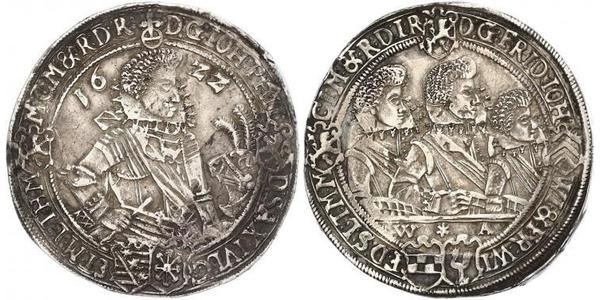 1 Thaler 神圣罗马帝国 (962 - 1806) 銀 