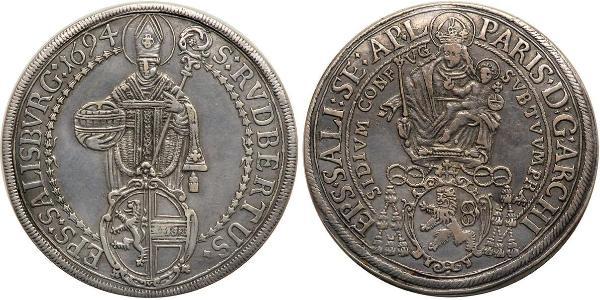 1 Thaler 神圣罗马帝国 (962 - 1806) 銀 