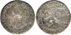 1 Thaler 联邦州 (德国) 銀 Wilhelm V (1548 - 1626)