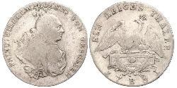 1 Thaler 联邦州 (德国) 銀 