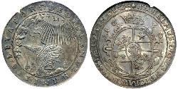 1 Thaler 联邦州 (德国) 銀 Wilhelm V (1548 - 1626)