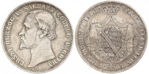 1 Thaler 联邦州 (德国) 銀 