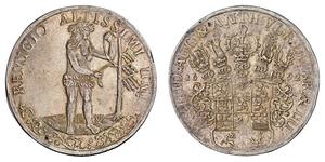 1 Thaler 联邦州 (德国) 銀 