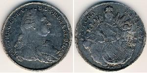 1 Thaler 联邦州 (德国) 銀 