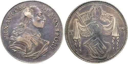 1 Thaler 联邦州 (德国) 銀 