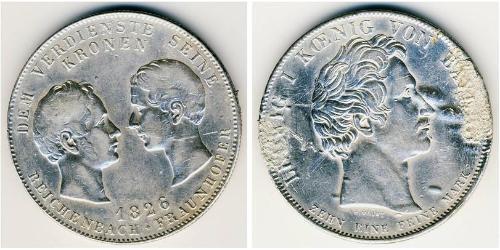 1 Thaler 联邦州 (德国) 銀 