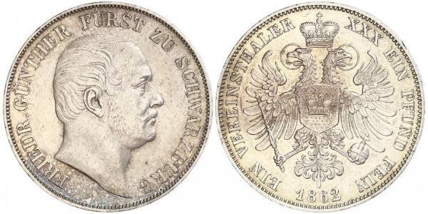 1 Thaler 联邦州 (德国) 銀 