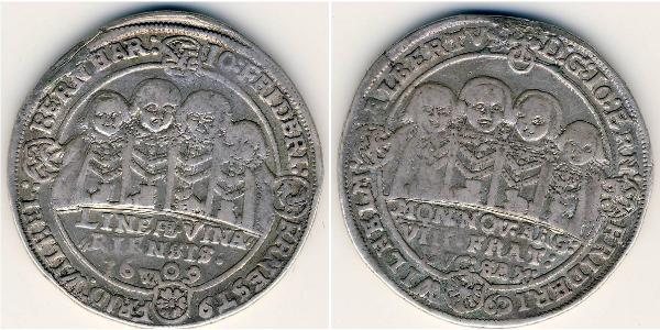 1 Thaler 联邦州 (德国) 銀 