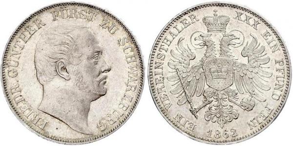 1 Thaler 联邦州 (德国) 銀 