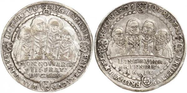 1 Thaler 联邦州 (德国) 銀 