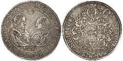 1 Thaler 萨克森王国 (1806 - 1918) 銀 