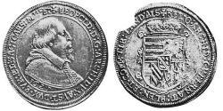 1 Thaler 阿尔萨斯 銀 Leopold V, Archduke of Austria (1586 – 1632)