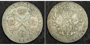 1 Thaler / 1 Krone Austrian Netherlands (1713-1795) Argent Maria Theresa of Austria (1717 - 1780)