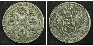 1 Thaler / 1 Krone Austrian Netherlands (1713-1795) Argent Maria Theresa of Austria (1717 - 1780)