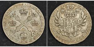 1 Thaler / 1 Krone Austrian Netherlands (1713-1795) Argent Maria Theresa of Austria (1717 - 1780)