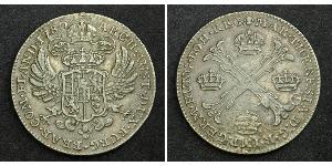 1 Thaler / 1 Krone Austrian Netherlands (1713-1795) Argent Maria Theresa of Austria (1717 - 1780)