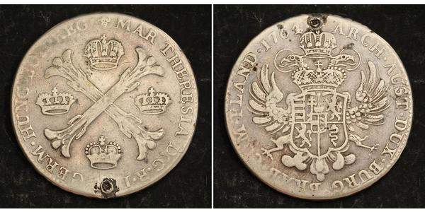 1 Thaler / 1 Krone Austrian Netherlands (1713-1795) Silber Maria Theresa of Austria (1717 - 1780)