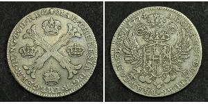 1 Thaler / 1 Krone Austrian Netherlands (1713-1795) 銀 玛丽亚·特蕾西亚 (1717 - 1780)