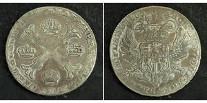 1 Thaler / 1 Krone Austrian Netherlands (1713-1795) 銀 玛丽亚·特蕾西亚 (1717 - 1780)