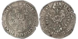 1 Thaler / 32 Shilling Hambourg Argent Ferdinand II du Saint-Empire(1578 -1637)
