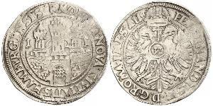 1 Thaler / 32 Shilling Hamburgo Plata Fernando II de Habsburgo(1578 -1637)