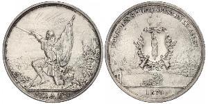 1 Thaler / 5 Franc Suisse Argent 