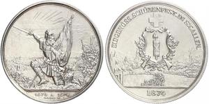 1 Thaler / 5 Franc Svizzera Argento 