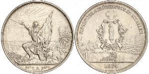 1 Thaler / 5 Franc Svizzera Argento 