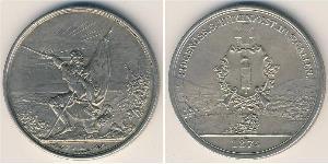 1 Thaler / 5 Franc Suiza Plata 