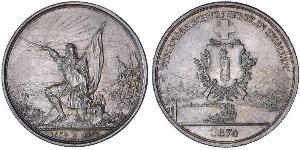 1 Thaler / 5 Franc Switzerland Silver 