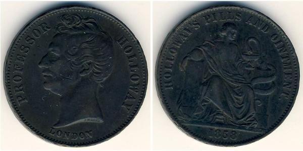 1 Token Royaume-Uni Cuivre 