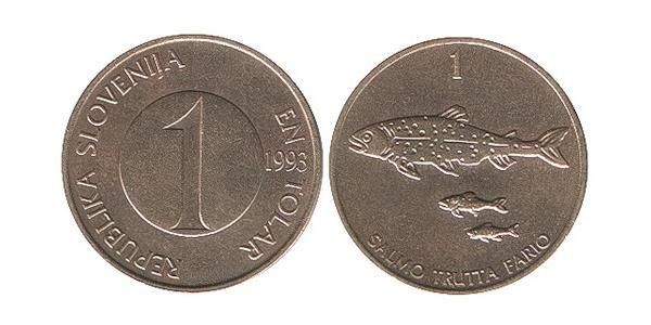 1 Tolar Slovenia Ottone 