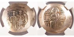 1 Trachy Imperio bizantino (330-1453) Oro 