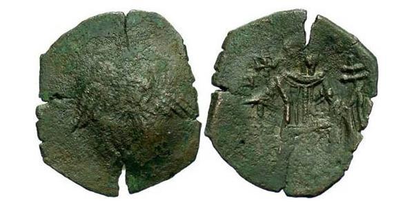 1 Trachy 拜占庭帝国 青铜 Michael VIII Palaeologus (1223-1282)
