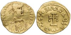 1 Tremis Imperio bizantino (330-1453) Oro Constans II (630-668)