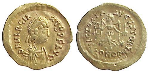 1 Tremis Imperio bizantino (330-1453) Oro Marciano (392-457)