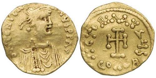 1 Tremissis Byzantinisches Reich (330-1453) Gold Constans II (630-668)